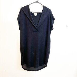 Jordan Taylor Beach Dress Swimwear Coverup Women Size Small Black